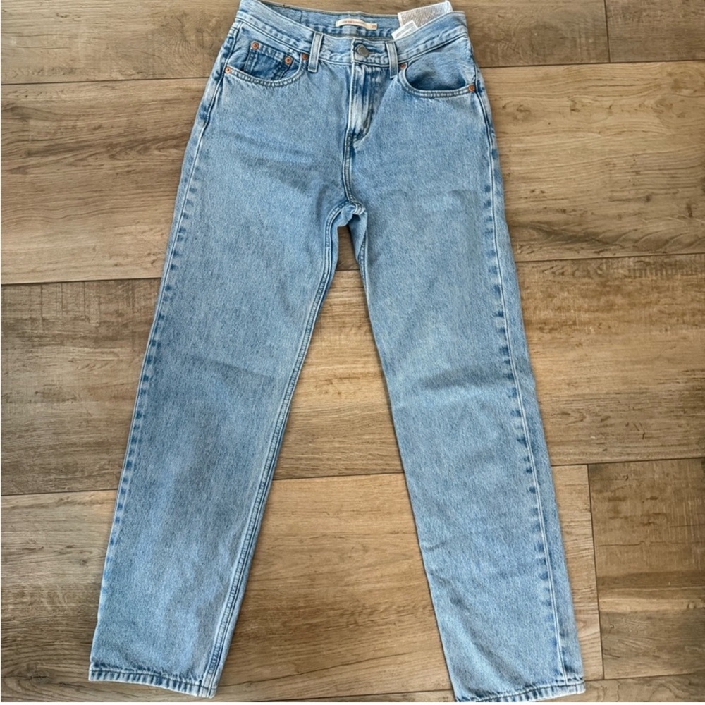 Light Blue Levi’s Low Pro Denim Jeans